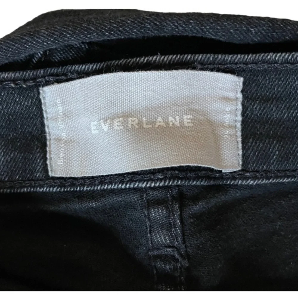 Everlane Mid Rise‎ Ankle Jeans Washed Black Size 28